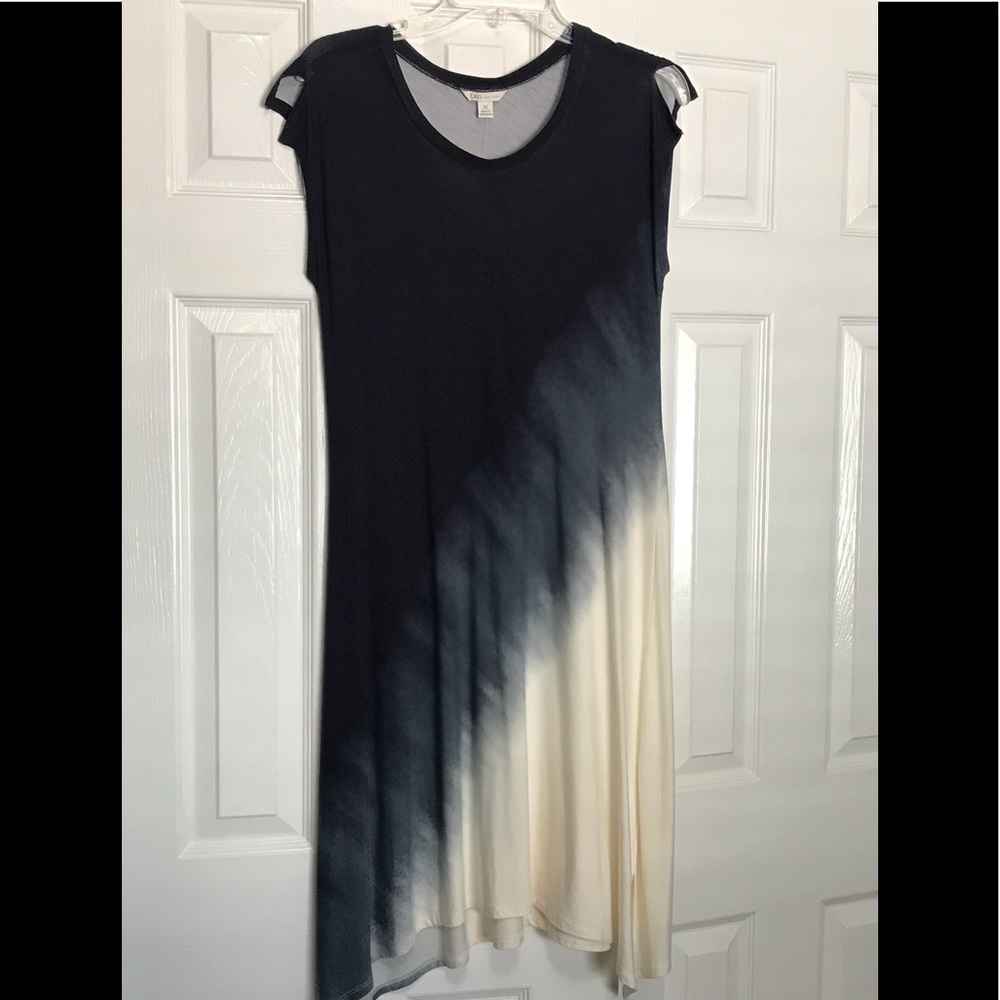 Ombré blue white Cato weekend dress, M